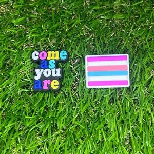 🌼 (5/$10 or 10/$15) LBGTQ Pride Fun Croc Charm Collection